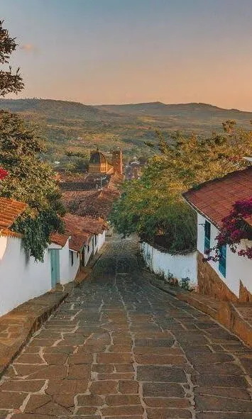 Calles de piedra de Barichara