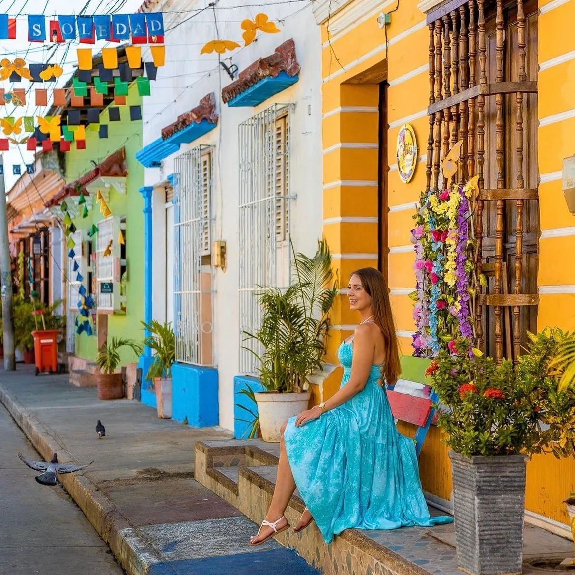 Ciudad amurallada de Cartagena al atardecer
