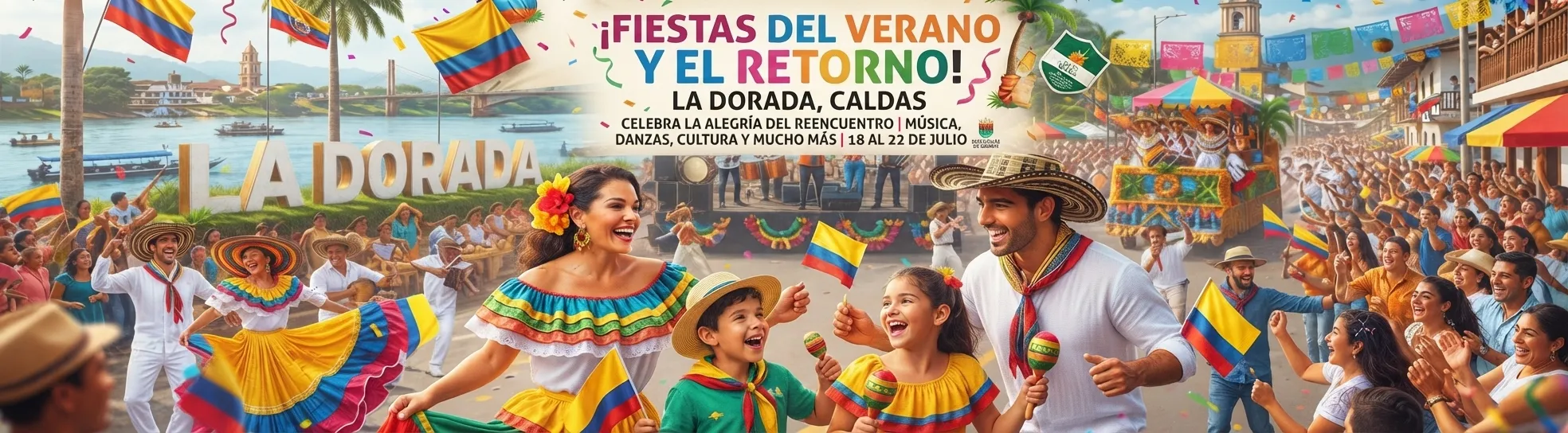 Ferias y fiestas del verano y el retorno 2026 en La Dorada, Caldas