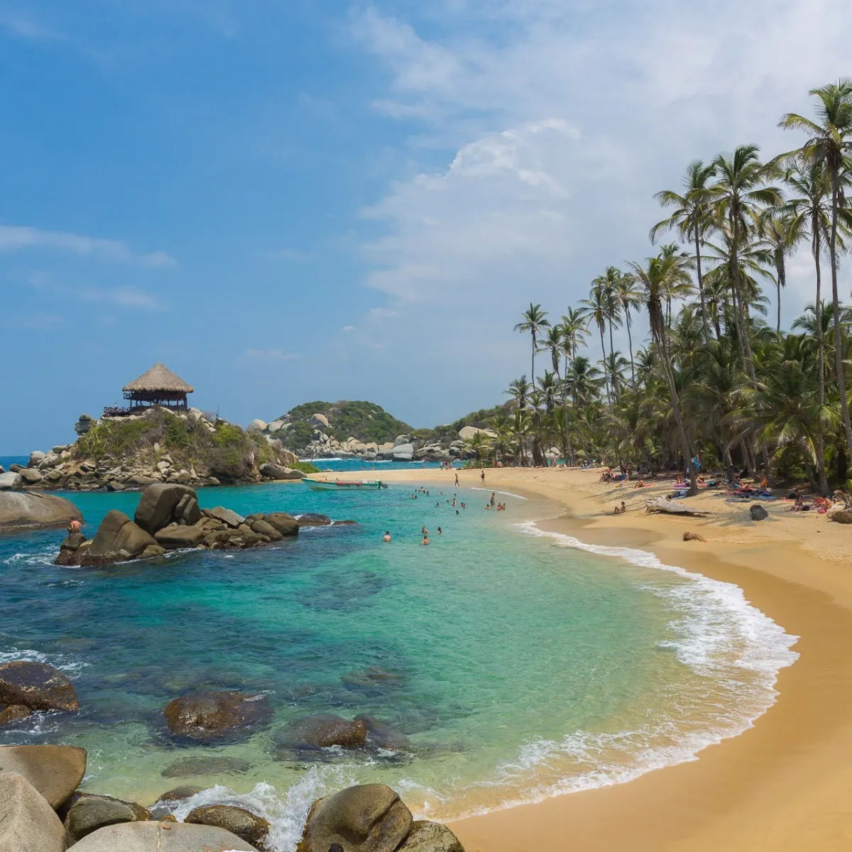 Playas selváticas del Parque Tayrona